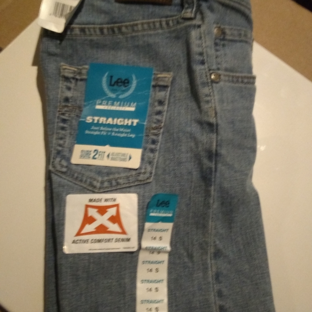 NWT Lee Boys Straight Leg Jeans